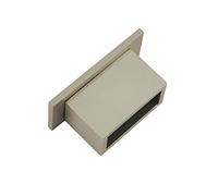Gardinia Supporto a Parete per Tende Luxor con Binario Interno, Rettangolare, incl. Materiale di Montaggio