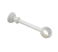 Gardinia Supporto Chiuso per Ø 28 mm Bianco 17 cm, ABS