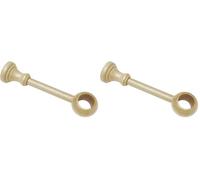 Gardinia Supporto Chiuso per Ø 28 mm Naturale 17 cm (Confezione da 2)