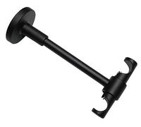 Gardinia Supporto da soffitto Universale a 2 binari, Aperto, Rotabile, Altezza 13,5 cm, Linea Memphis