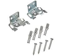 Gardinia Supporto per Veneziana, Metallo, galvanizzato, 0.1, 2 unità, 7033