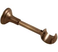 Gardinia Supporto rustico aperto per bastoni per tende Ø 25 mm Bronzo 12 cm metallo