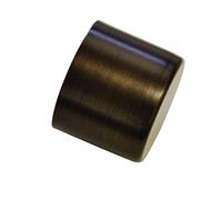 Gardinia 33179 Terminale per Asta, Metallo, Bronzo, Ø 20 mm, 2 unità