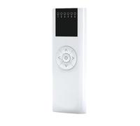 GARDINIA Telecomando radio FB-1 per tapparelle EASYFIX, 6 canali, telecomando con supporto da parete e batterie, bianco