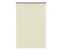 GARDINIA Tenda a rullo a comando laterale per finestre, Con supporto termico, Opaca e coprente, Montaggio con trapano, Protezione termica, Oscuramento, Risparmio energetico, Crema, 102 x 160 cm (LxA)