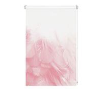Gardinia Tenda a Rullo Digiprint, Piume, Fissaggio a Incastro, Stampa Digitale, Opaca, incl. Materiale di Montaggio, Bianco/Fantasia, 90 x 150 cm (LxH)