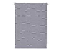 Gardinia Tenda a Rullo, Opaca, Tenda a Incastro EASYFIX Lilly Green, Fissaggio a Incastro, Filtrante, Tenda a Rullo per Finestre Installabile Senza Trapano, Grigio Chiaro/Grigio, 45 x 160 cm