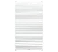 Gardinia 33405 - Tenda plissettata Easyfix Thermo con 2 bande di controllo, 50 x 130 cm, oscurante, colore: bianco