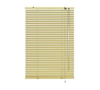 GARDINIA Veneziane in alluminio, Visibilità, Protezione dalla luce e ai raggi solari, Fissaggio al muro e al plafone, Kit di montaggio incluso, Veneziane in alluminio, Beige, 80 x 175 cm (LxA)