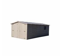 Gardiun Garage in legno Mikhail II 20 m² Esterno 324x616x192/222 cm