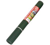 Gardman 70100 Maglia di rete per piante e giardino in 19 mm, 5 x 1 m, verde