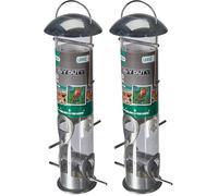 Gardman A01044 - Mangiatoia per semi, resistente (Confezione da 2)