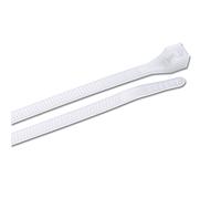 Gardner Bender 46-315M DoubleLock - Fascetta stringicavo da 35,6 cm, 34 kg, gestione cavi elettrici e cavi, fascette in nylon, confezione da 1000, colore: bianco naturale