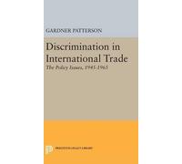 Gardner Patters Discrimination in International Trade, The Po (Copertina rigida)
