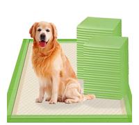 Gardner Pet Extra Grande Traversine Cani 70x85 cm, Super Assorbente Tappetini Cane, Asciugatura Rapida Tappetini Igienici per Cani, A prova di Perdite, Verde (30 Pezzi)