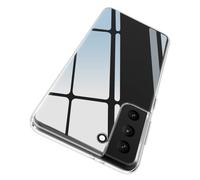 Garegce Cover per Samsung Galaxy S21 Plus Trasparente, Custodia TPU in Silicone Flessibile Morbida e Sottile Compatibile con Samsung Galaxy S21 Plus da 6,7 Pollici- Trasparente