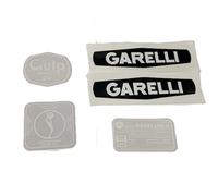 GARELLI GULP MATIC 2 V kit completo ADESIVI COLORE NERO - BIANCO _
