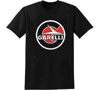 Garelli Round Style Motorcycle Men's Fashion Graphic Tee T-Shirt Size XL