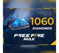 Garena Free Fire Max - 1,060 Diamonds Direct Top-Up - GLOBAL