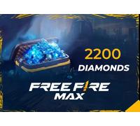 Garena Free Fire Max - 2200 Diamonds Direct Top-Up - GLOBAL