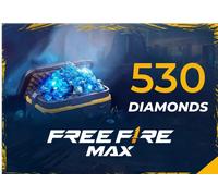 Garena Free Fire Max - 530 Diamonds Direct Top-Up - GLOBAL