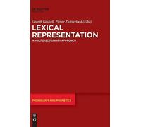 Gareth Gaskell Lexical Representation (Copertina rigida)