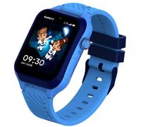 garett Orologio intelligente per bambini e bambine - 1,78″ - 4G LTE Face Unlock - Recinzione GPS GEO videochiamata SOS - Essa 2 AI blu