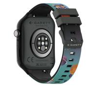 garett Orologio intelligente per bambini e bambine - 1,78″ - 4G LTE Face Unlock - GPS GEO recinzione videochiamata SOS - Essa 2 AI nero