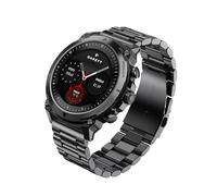 garett Smartwatch Uomo - 1.43″ - AMOLED - 8 giorni Batteria Always On Display - Atom Nero Acciaio