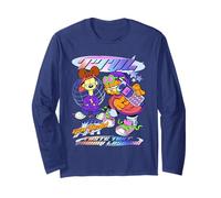 Garfield And Odie TTYL Y2K Pastel Text Vintage Cat Cartoon Maglia a Manica