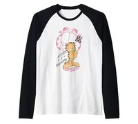 Garfield Attitude Is Everything Cool Pose Maglia con Maniche Raglan