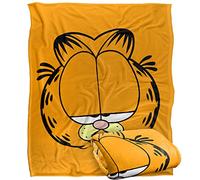 Garfield Big Head Coperta super morbida al tatto setoso - 152 x 127 cm