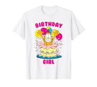 Garfield Birthday Girl Cake Maglietta