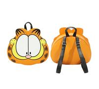 Garfield Character Head - Zaino per adulti, 22,9 cm, colore: Arancione