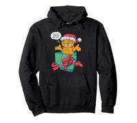 Garfield Christmas Grumpy Are We Having Fun Yet Felpa con Cappuccio