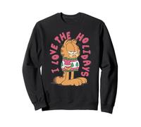 Garfield Christmas I Love The Holidays Big Chest Portrait Felpa