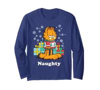Garfield Christmas Naughty List Maglia a Manica