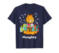 Garfield Christmas Naughty List Maglietta