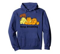Garfield Classic Continua a Sognare Felpa con Cappuccio
