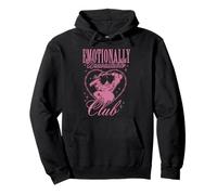 Garfield Emotionally Unavailable Heart Shaped Barbed Wire Felpa con Cappuccio