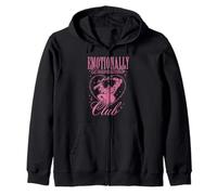 Garfield Emotionally Unavailable Heart Shaped Barbed Wire Felpa con Cappuccio
