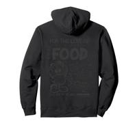 Garfield for The Love of Food Lasagna Pie Retro Vibes Regali Felpa con Cappuccio