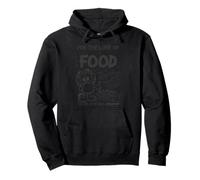 Garfield for The Love of Food Lasagna Pie Retro Vibes Regali Felpa con Cappuccio