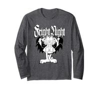 Garfield Halloween Fright Night Retro Vampire Garfield Maglia a Manica