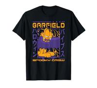 Garfield Halloween Spooky Crew Retro Vampire Garfield Maglietta
