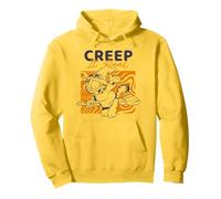 Garfield Halloween Witch Garfield Creep It Real Retro Felpa con Cappuccio