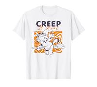 Garfield Halloween Witch Garfield Creep It Real Retro Maglietta