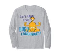 Garfield House Cat Body Language Commedia Meme Cartone Animato Classico Maglia a Manica