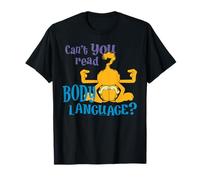 Garfield House Cat Body Language Commedia Meme Cartoon Classic Maglietta