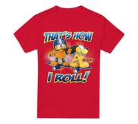 Garfield How I Roll Maglietta Uomo (TV6178)
